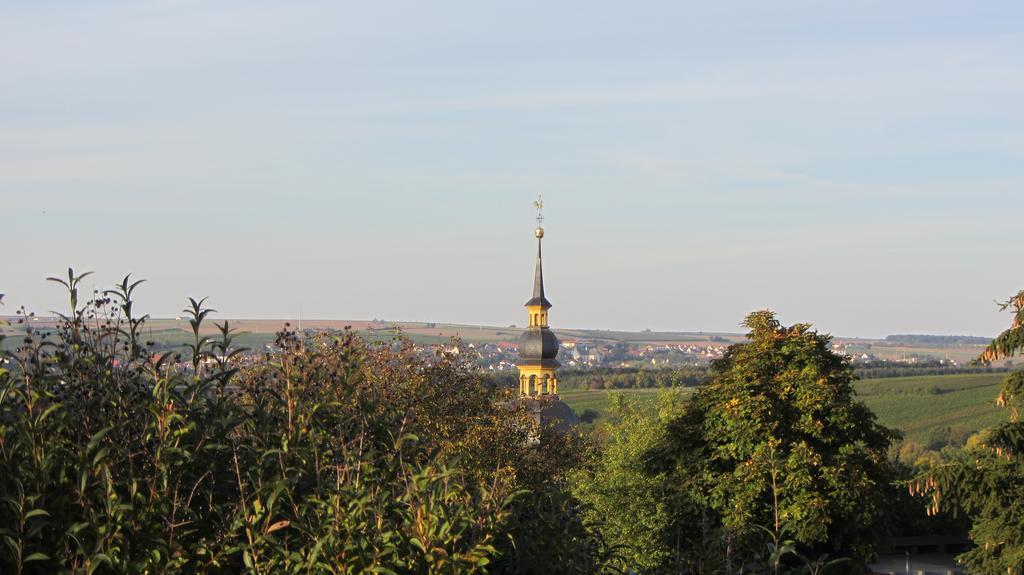 Pension Am Weinberg Bed & Breakfast Mainstockheim Bagian luar foto